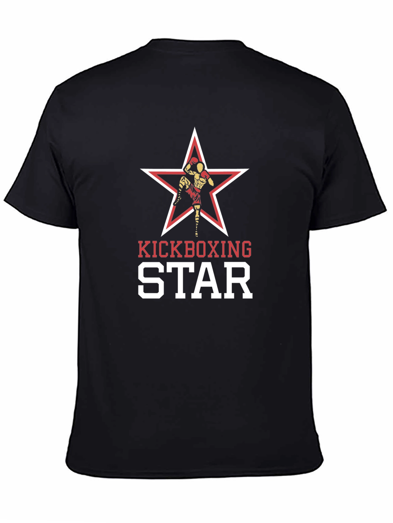 Kickboxing Star Graphic T-Shirt