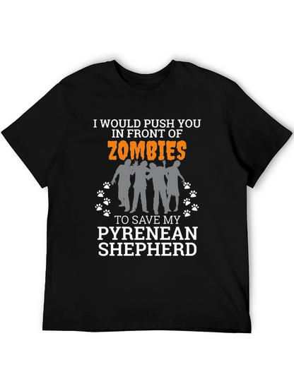 Zombie Pyrenean Shepherd Tee