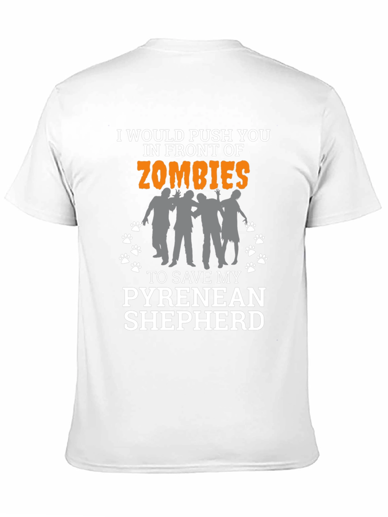 Zombie Pyrenean Shepherd Tee