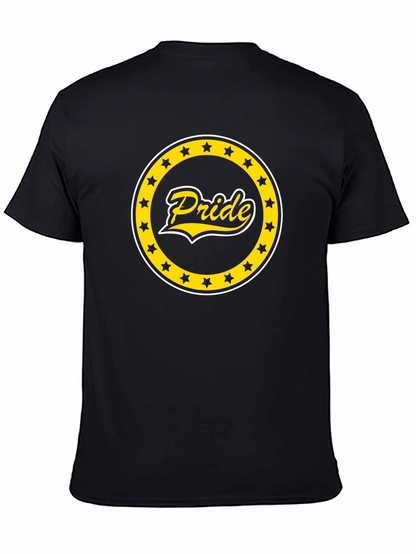 Pride Star Circle Graphic Tee - Black