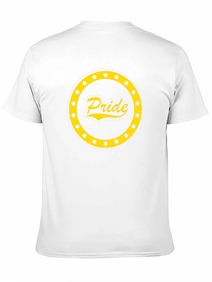 Pride Star Circle Graphic Tee - Black