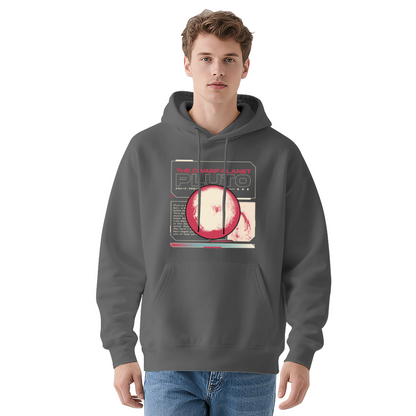 The Dwarf Planet Pluto Sci-Fi Astronomy Hoodie