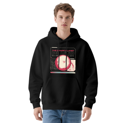 The Dwarf Planet Pluto Sci-Fi Astronomy Hoodie
