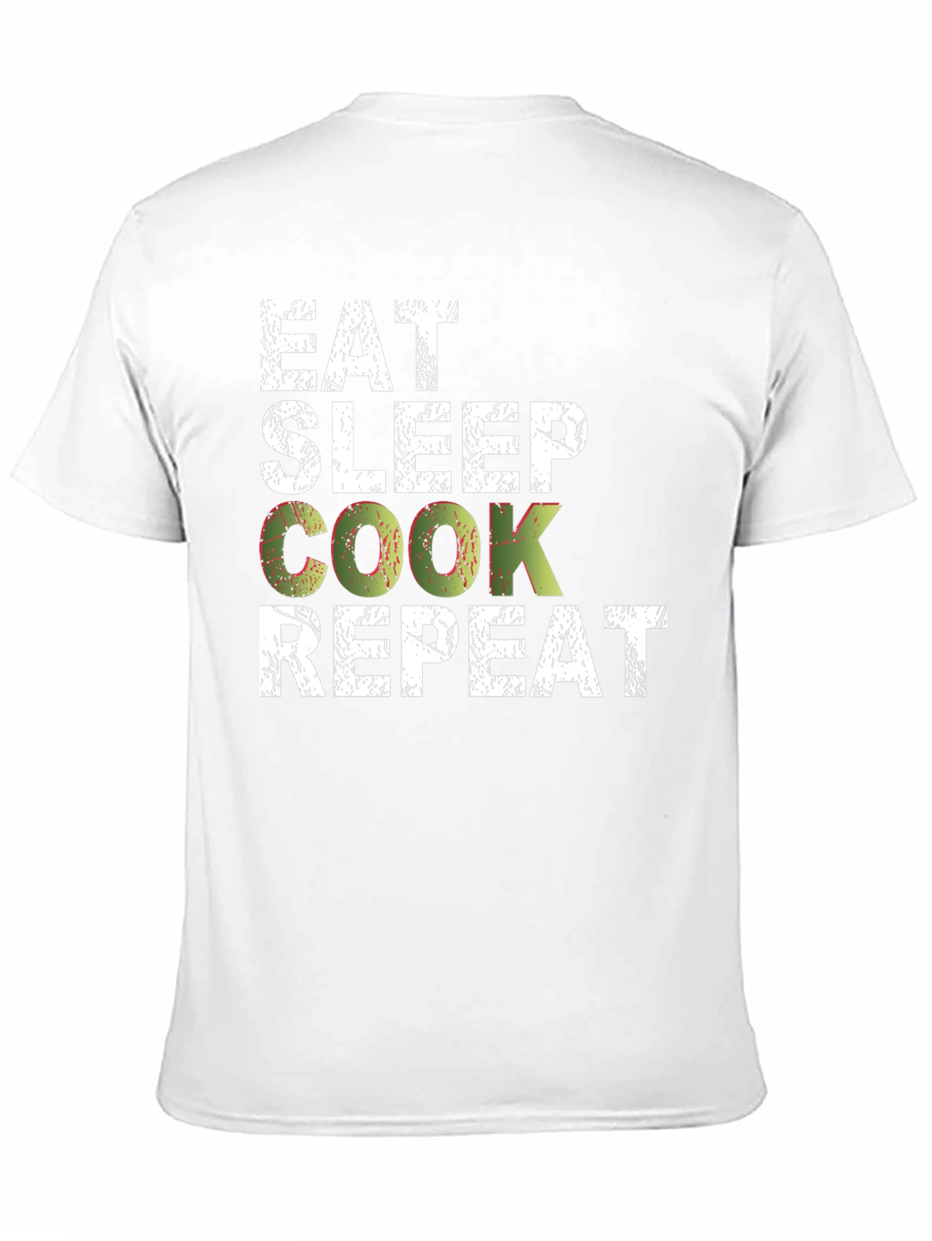 Eat Sleep Cook Repeat Graphic T-Shirt