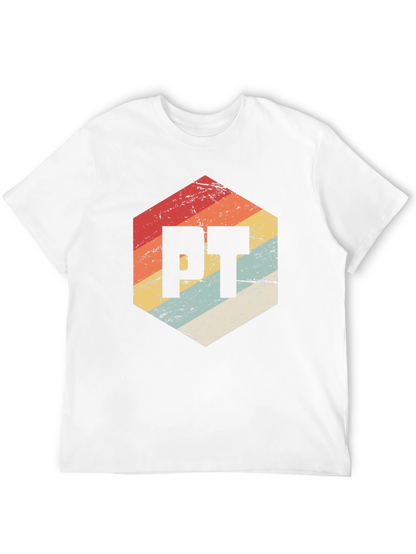Retro PT Hexagon Black T-Shirt