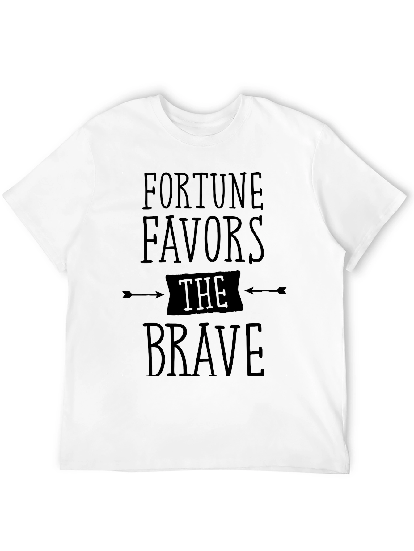 Fortune Favors the Brave Graphic Tee