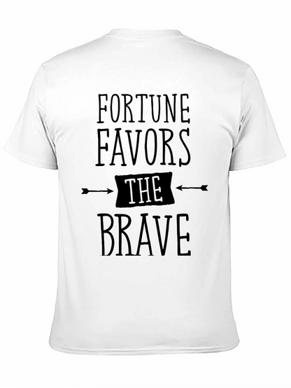 Fortune Favors the Brave Graphic Tee