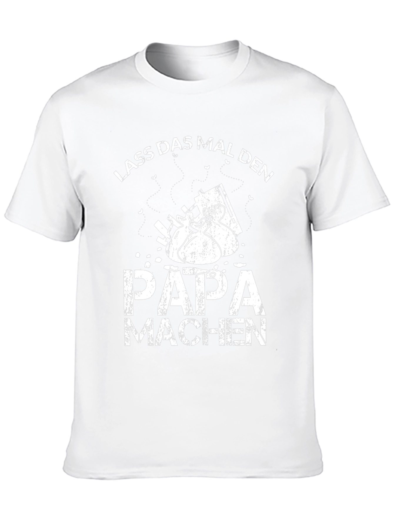 Lass Das Mal Den Papa Machen Black T-Shirt