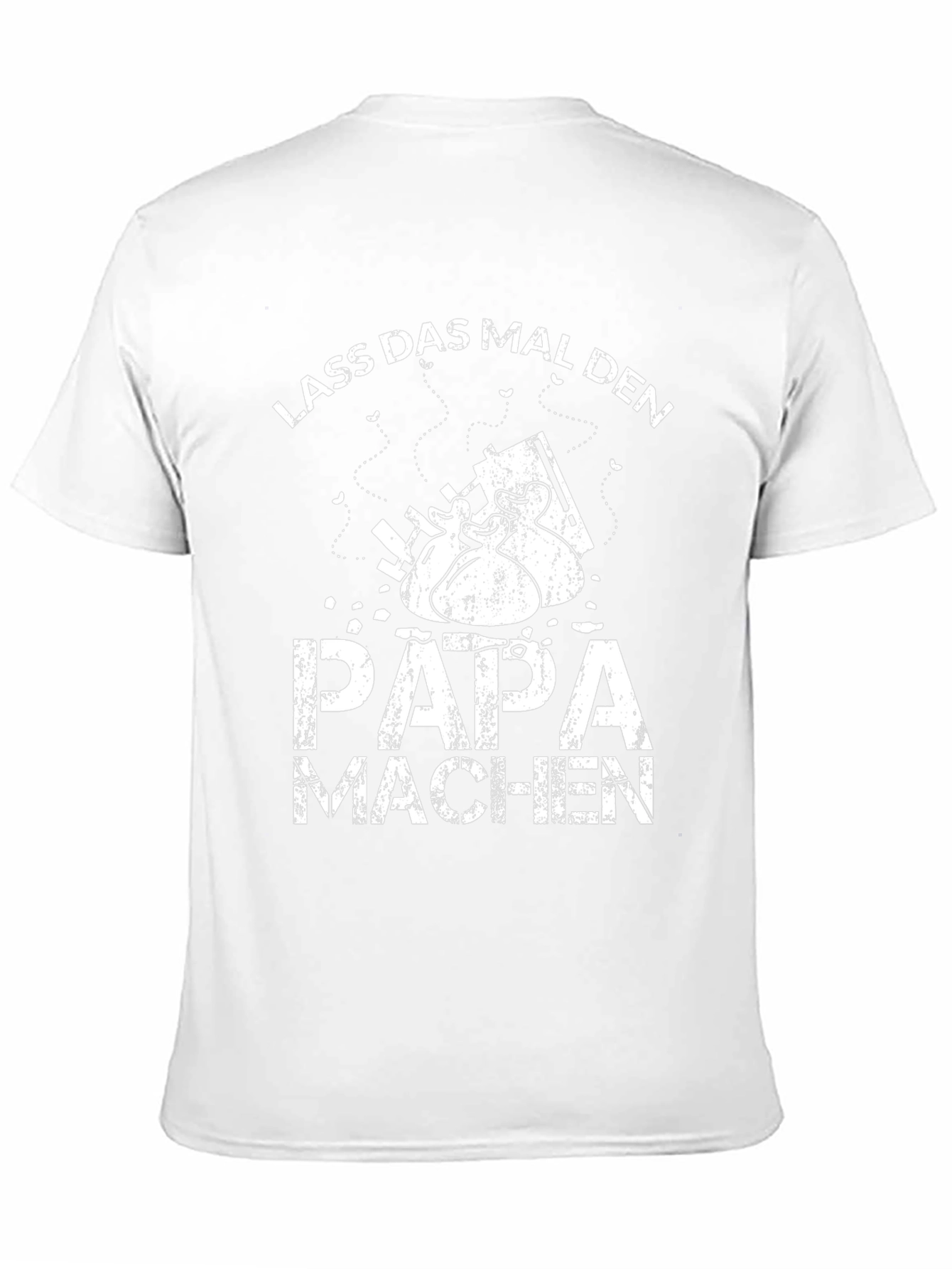 Lass Das Mal Den Papa Machen Black T-Shirt