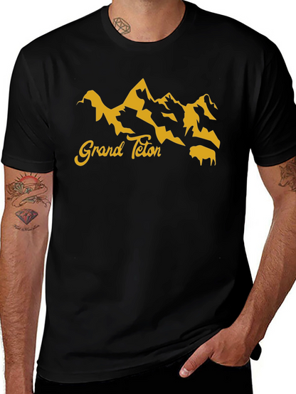 Grand Teton Graphic Tee - Black