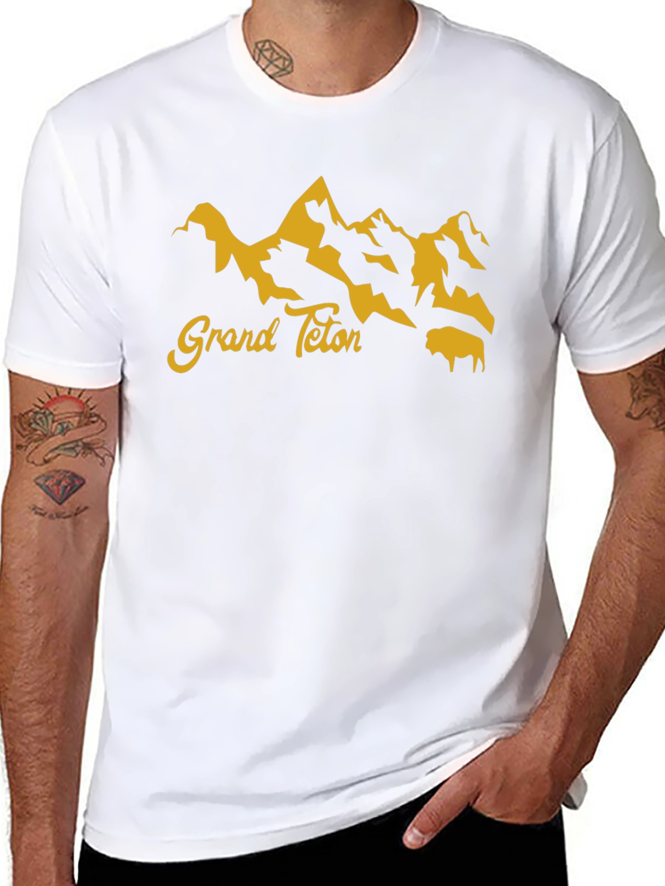 Grand Teton Graphic Tee - Black