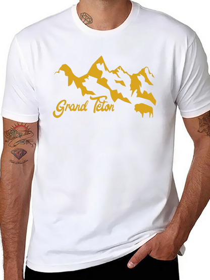 Grand Teton Graphic Tee - Black