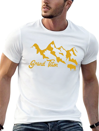 Grand Teton Graphic Tee - Black