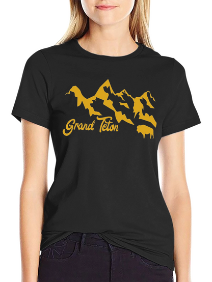 Grand Teton Graphic Tee - Black
