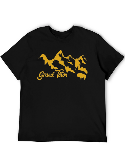 Grand Teton Graphic Tee - Black