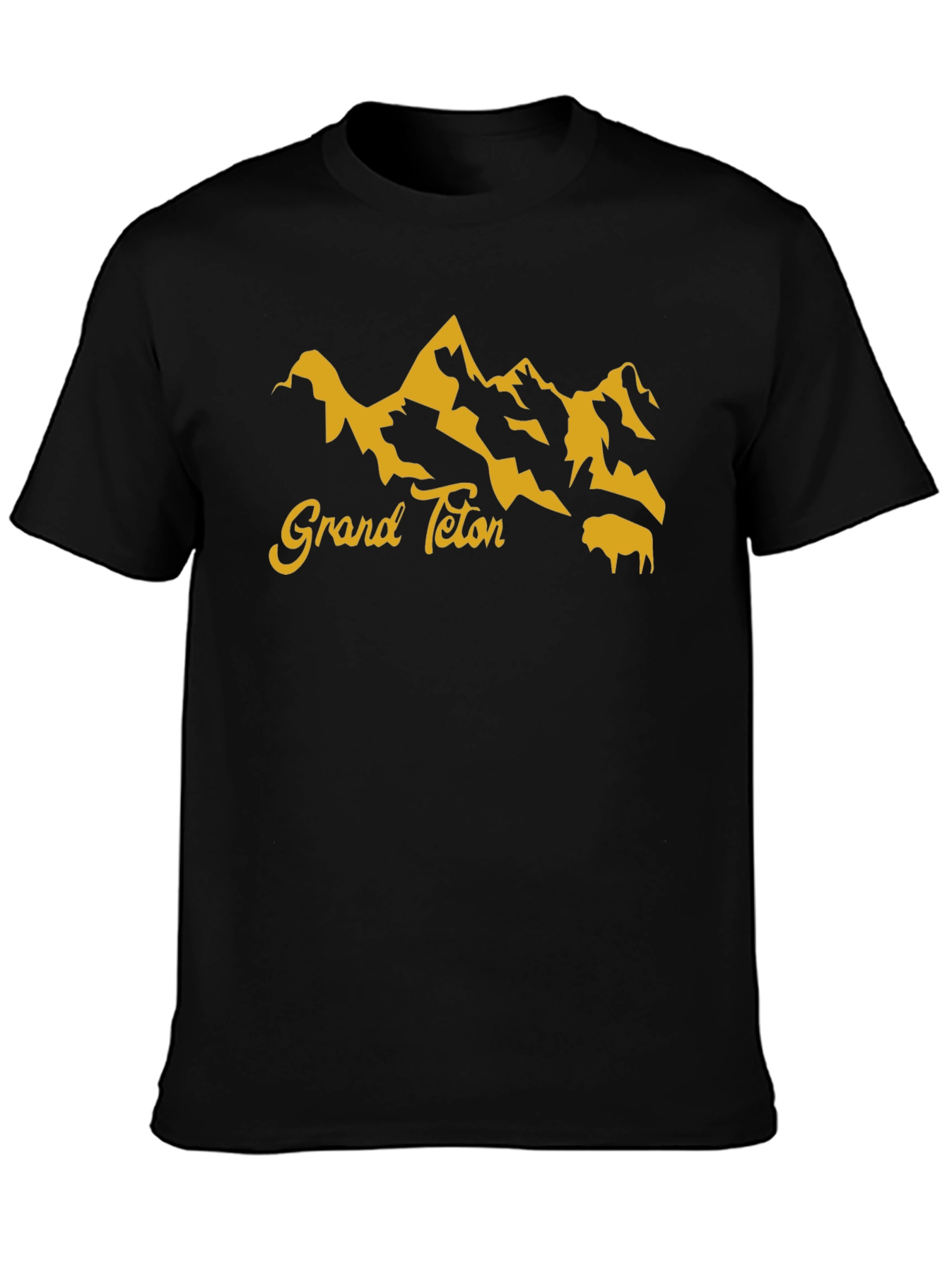 Grand Teton Graphic Tee - Black