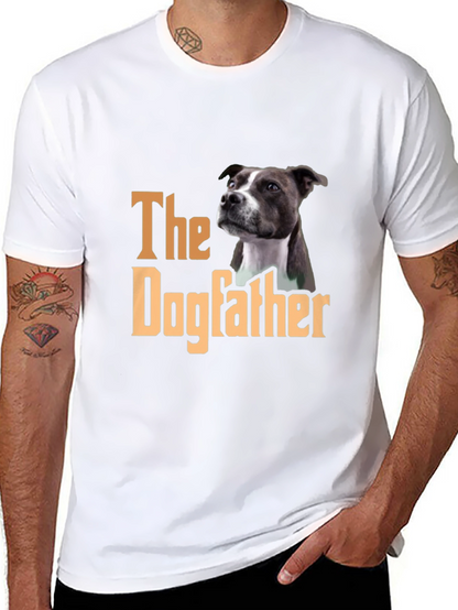 The Dogfather Black Graphic T-Shirt