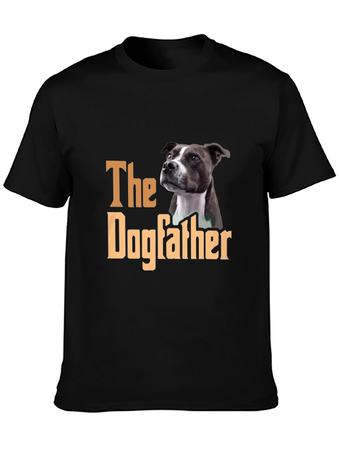 The Dogfather Black Graphic T-Shirt