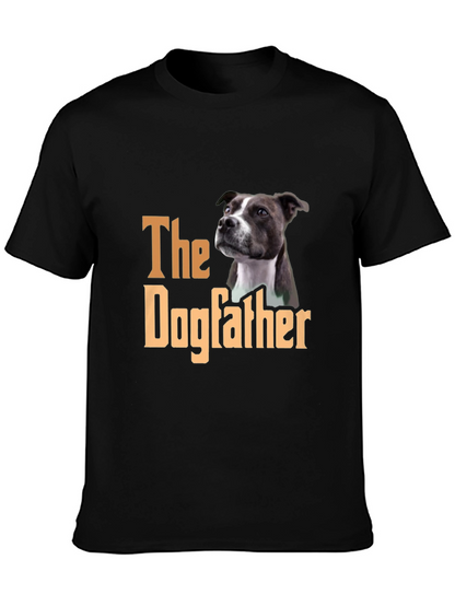 The Dogfather Black Graphic T-Shirt