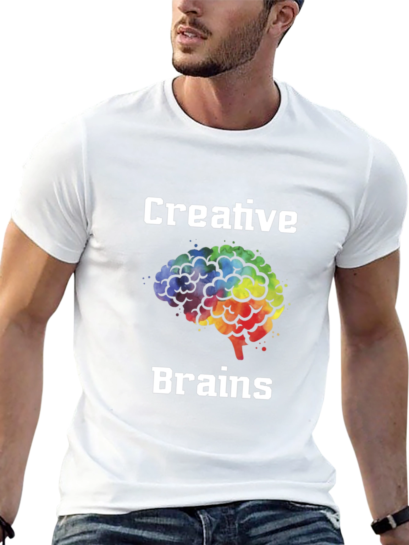 Creative Brains T-Shirt - Artistic Mind Apparel