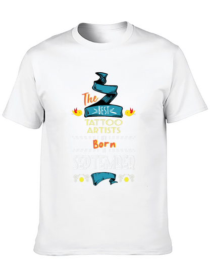 Best Tattoo Artists Born in September T-Shirt