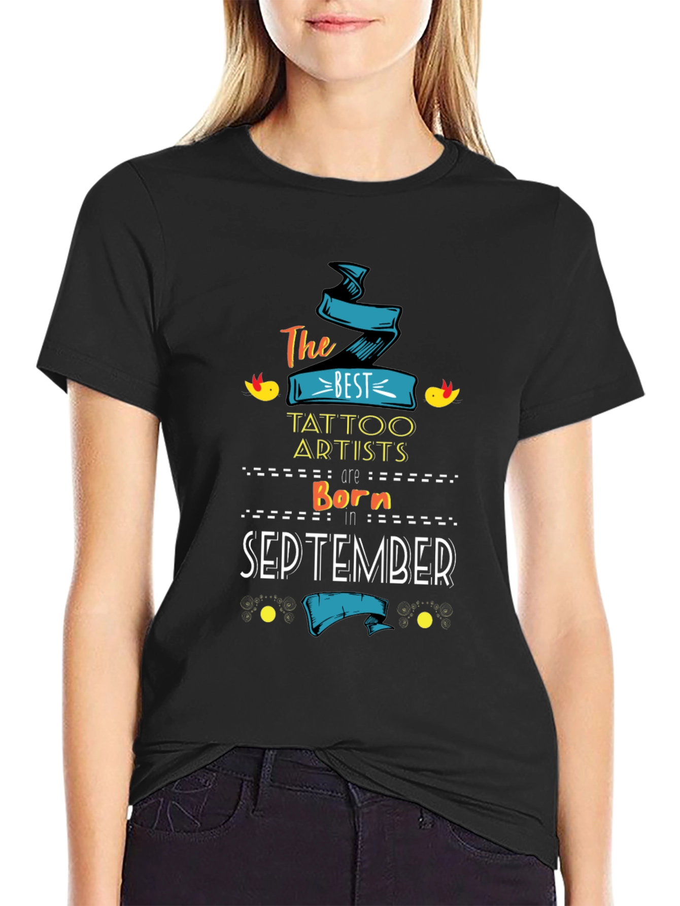Best Tattoo Artists Born in September T-Shirt