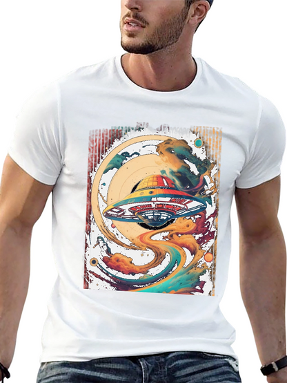 UFO Galaxy T-Shirt