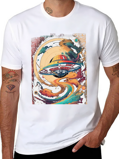 UFO Galaxy T-Shirt