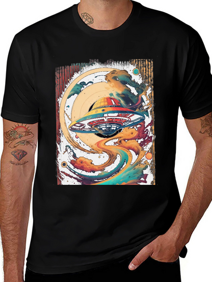 UFO Galaxy T-Shirt