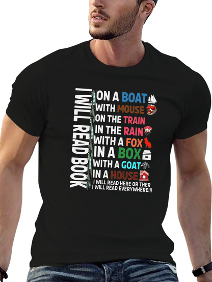 I Will Read Book T-Shirt