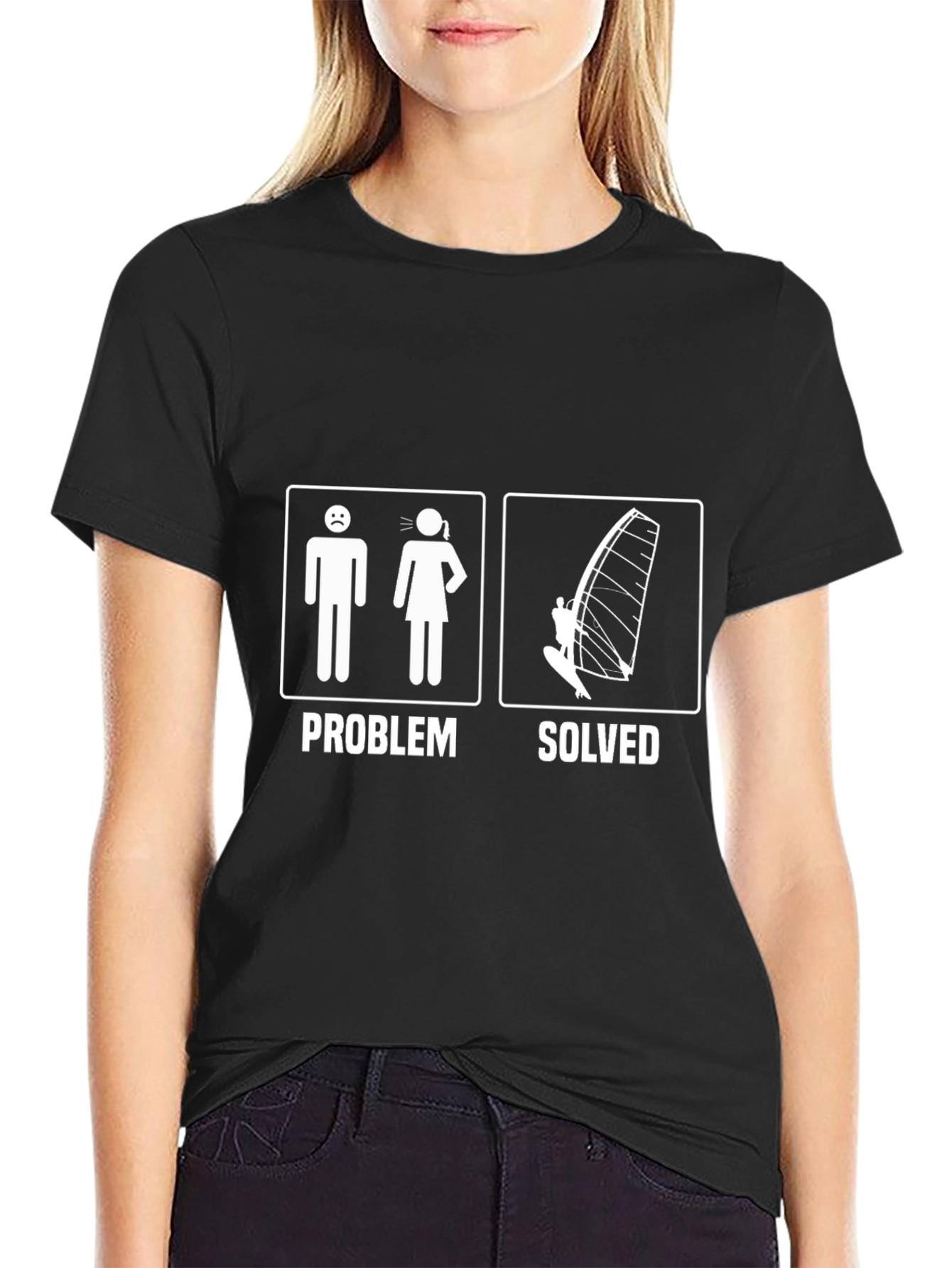 Windsurfing Problem Solved T-Shirt