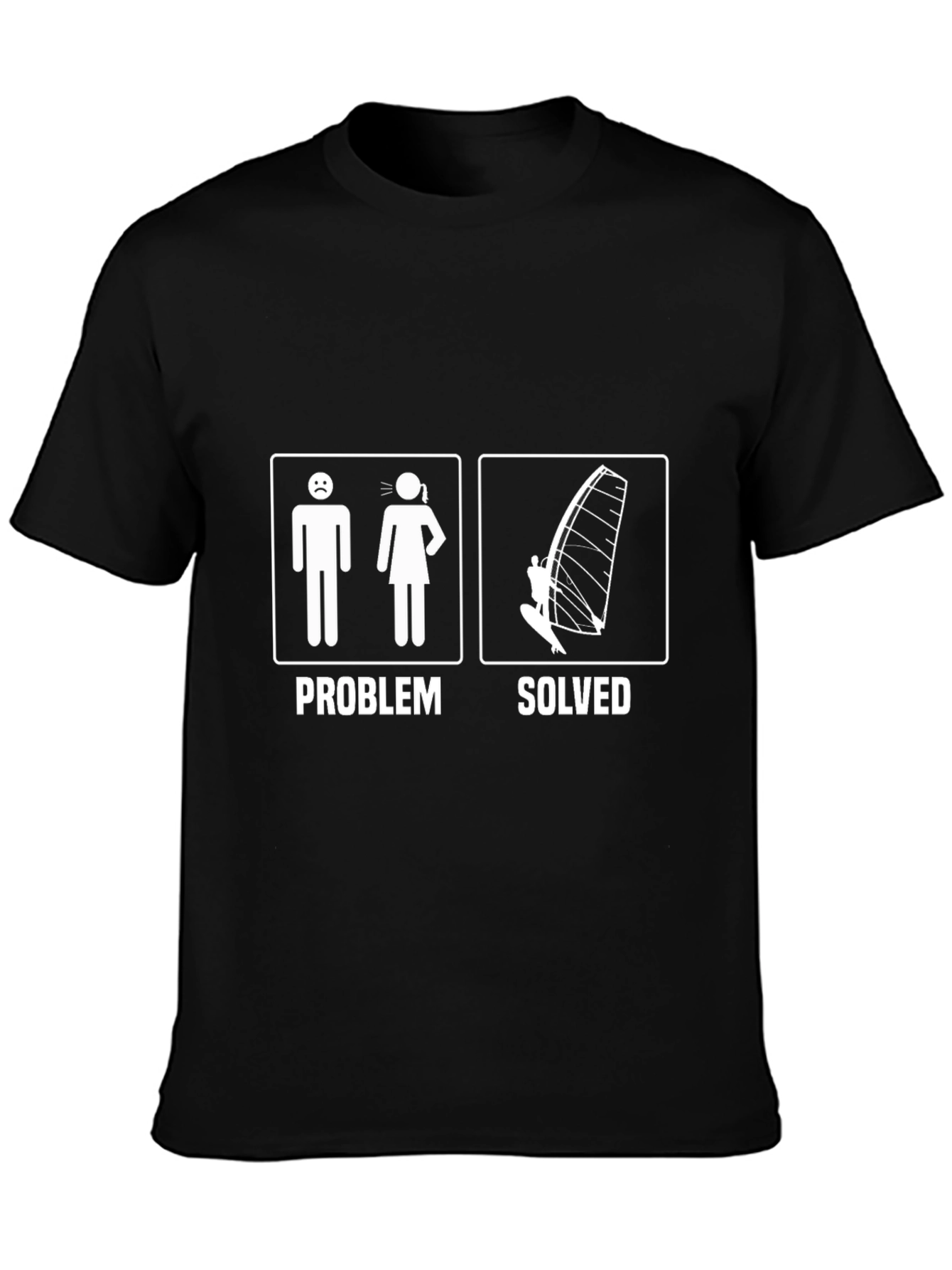 Windsurfing Problem Solved T-Shirt
