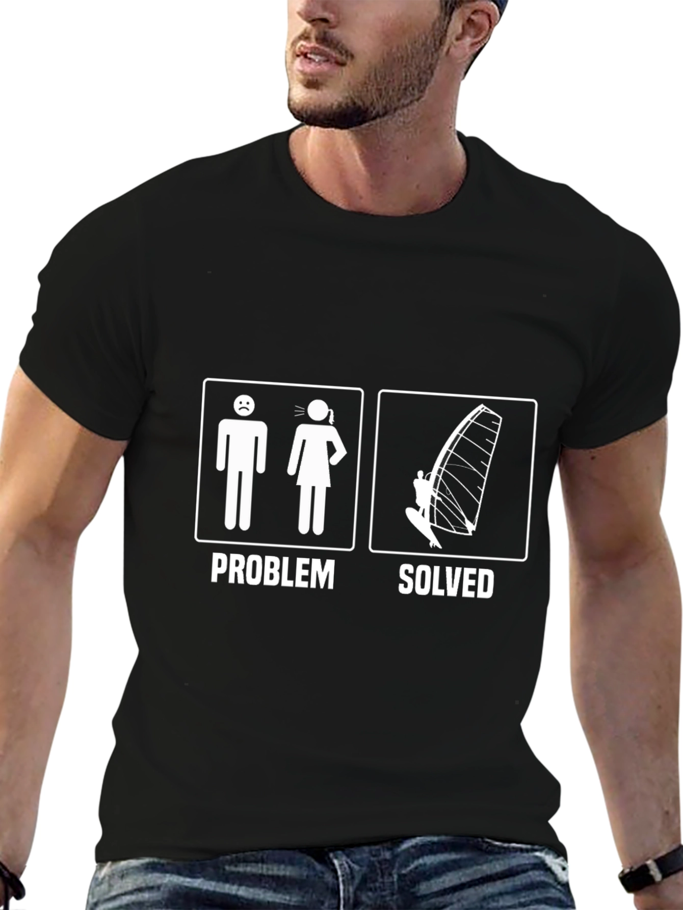Windsurfing Problem Solved T-Shirt