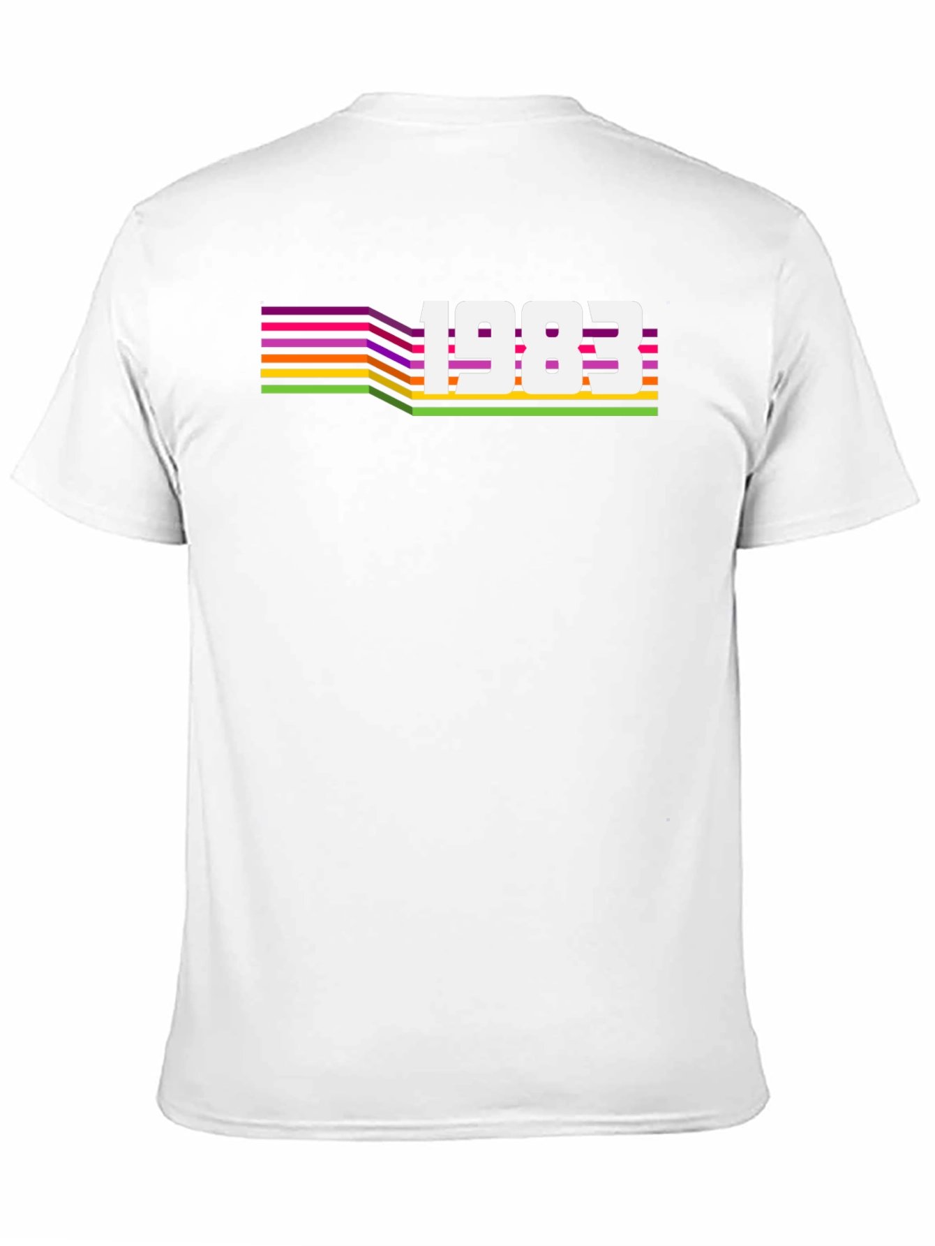 Retro 1983 Graphic Tee - Black