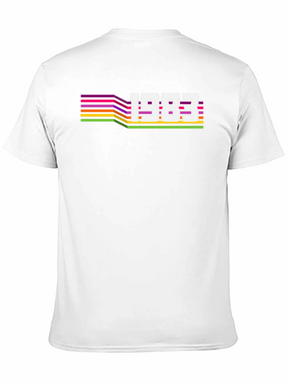 Retro 1983 Graphic Tee - Black
