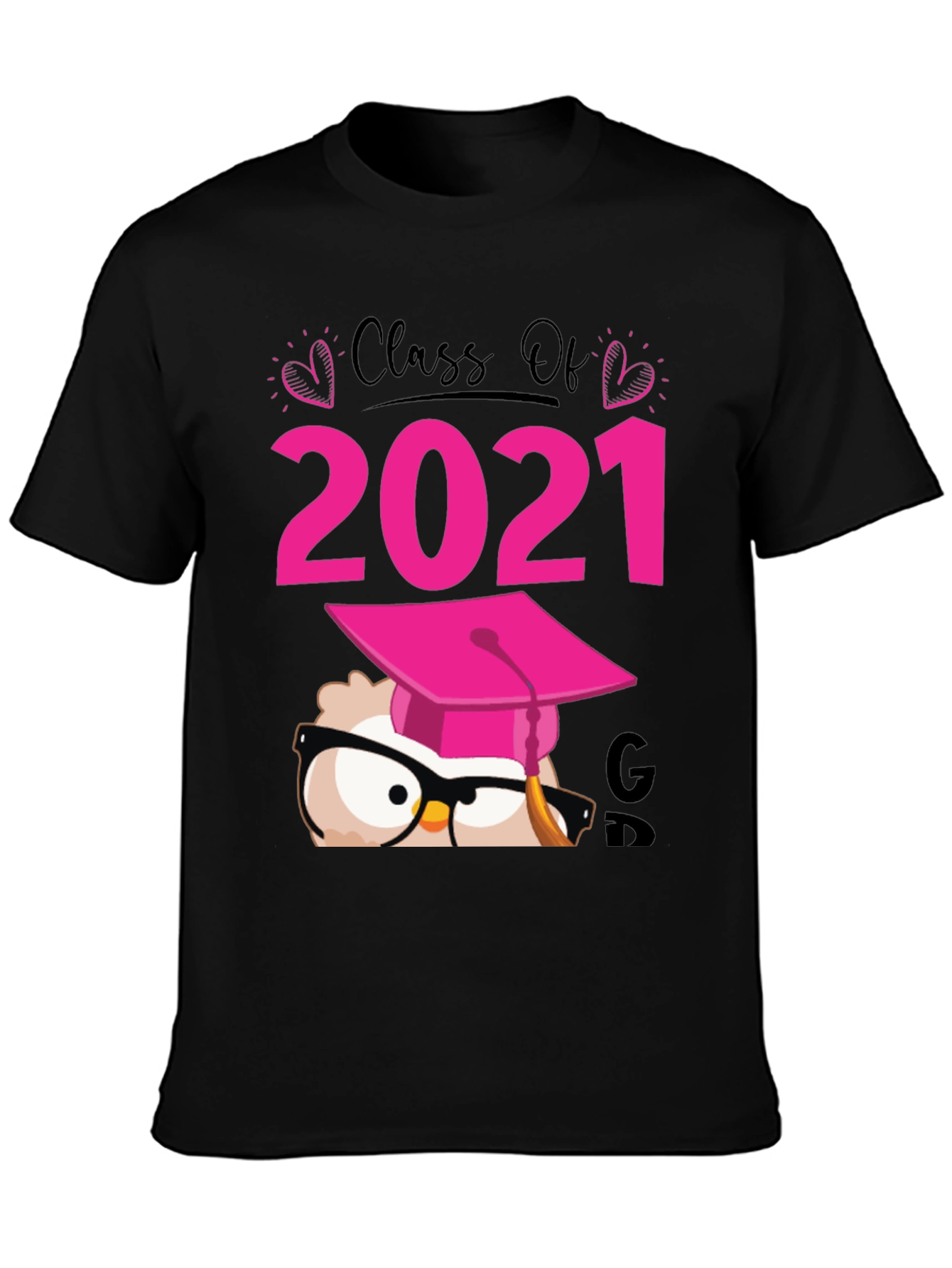 Class of 2021 Owl Graduation T-Shirt