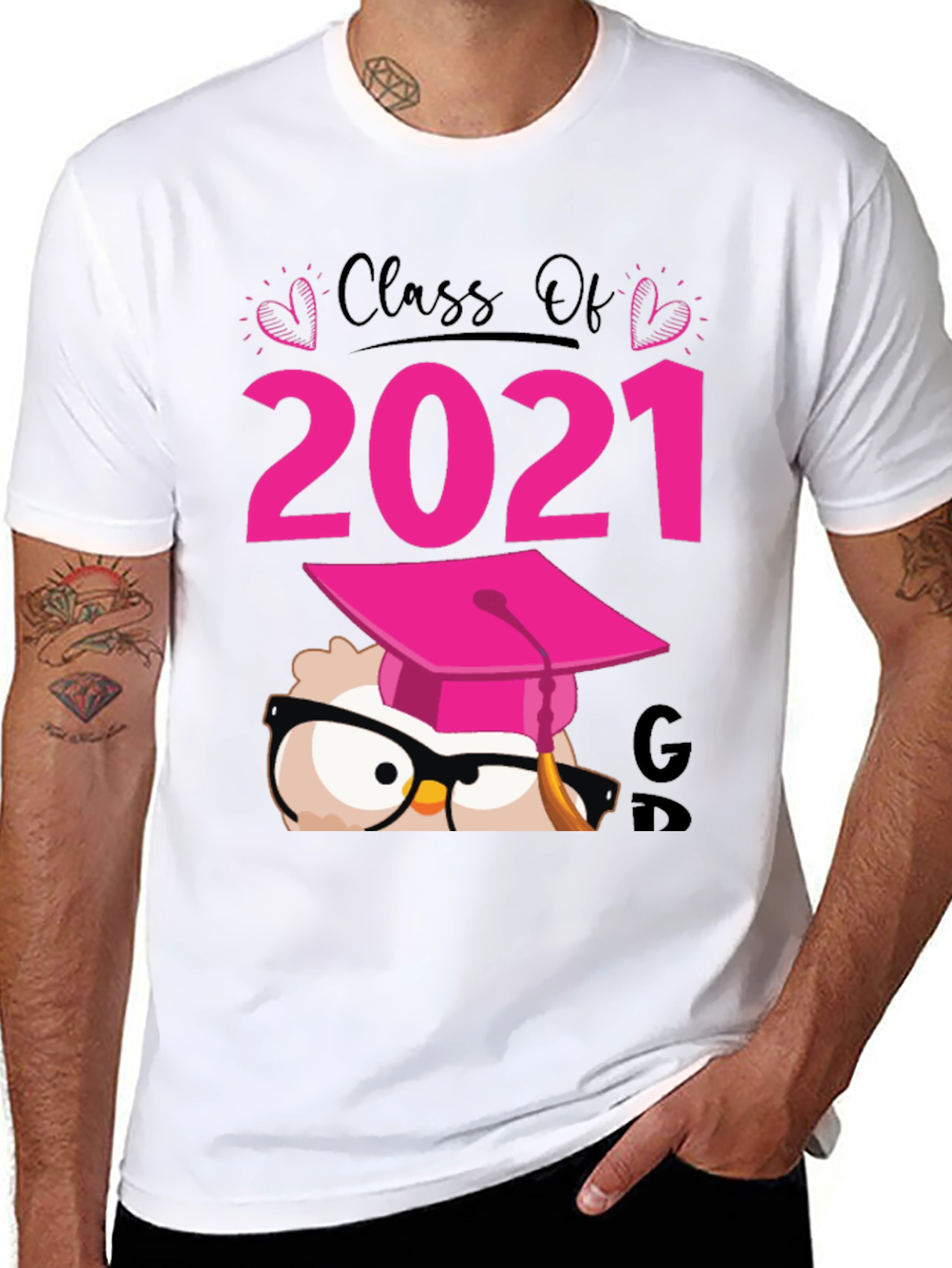 Class of 2021 Owl Graduation T-Shirt
