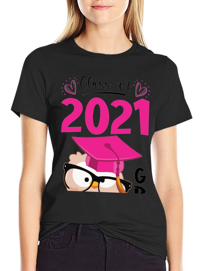 Class of 2021 Owl Graduation T-Shirt