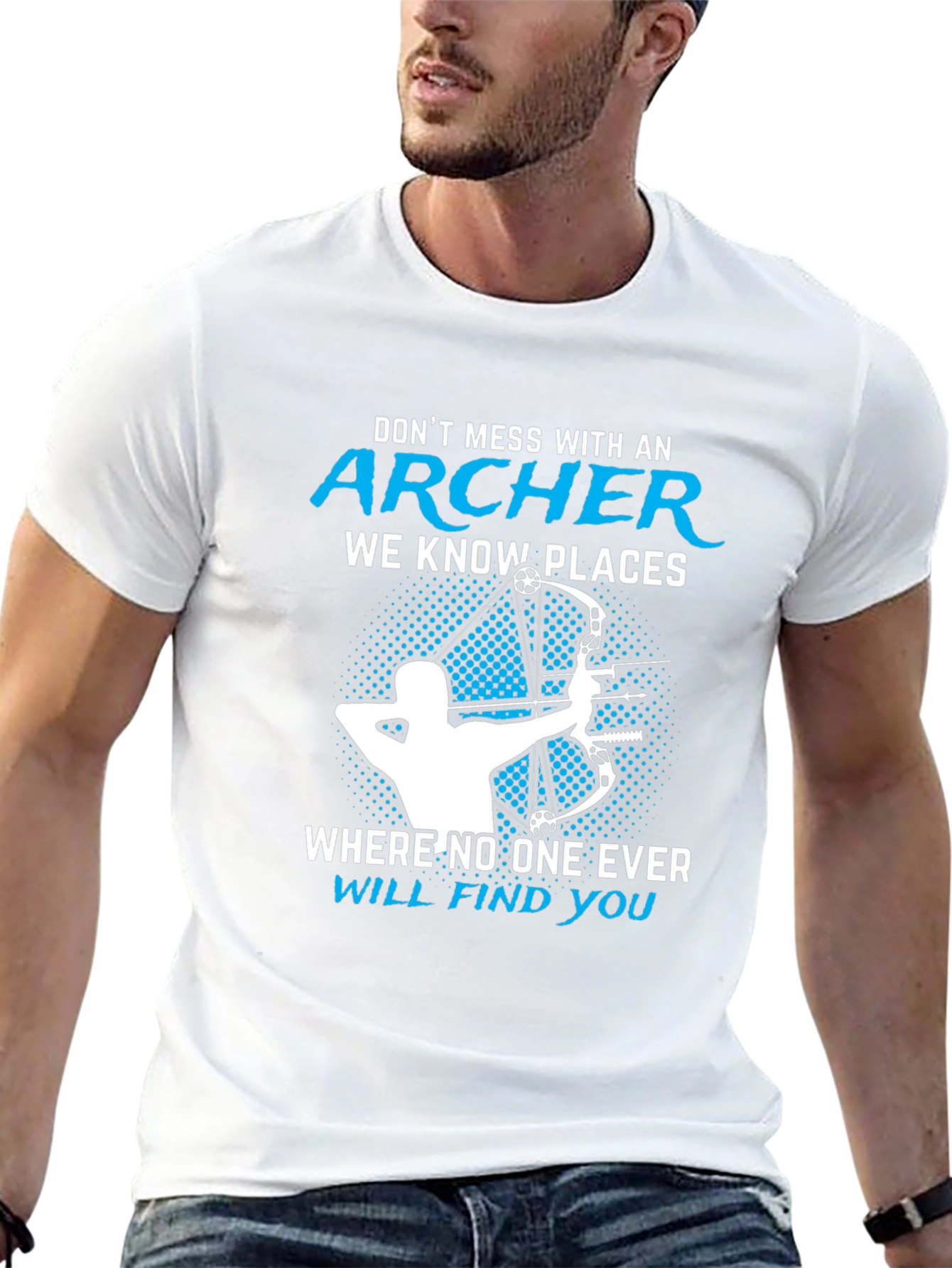 Archer T-Shirt - Dont Mess With An Archer