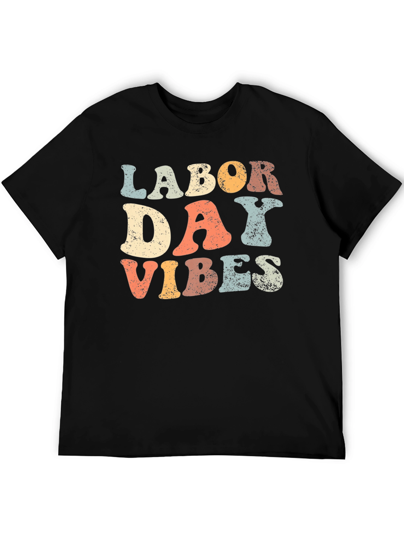 Labor Day Vibes Retro T-Shirt