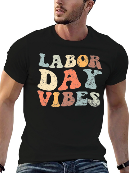 Labor Day Vibes Retro T-Shirt