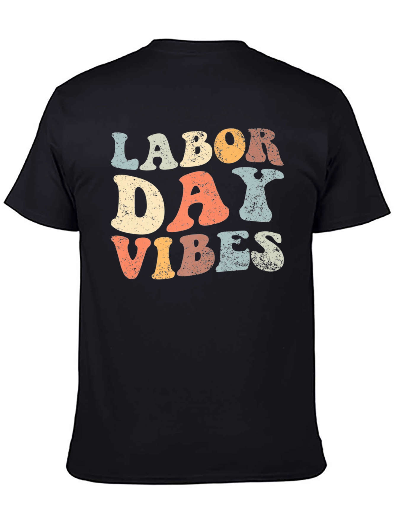 Labor Day Vibes Retro T-Shirt