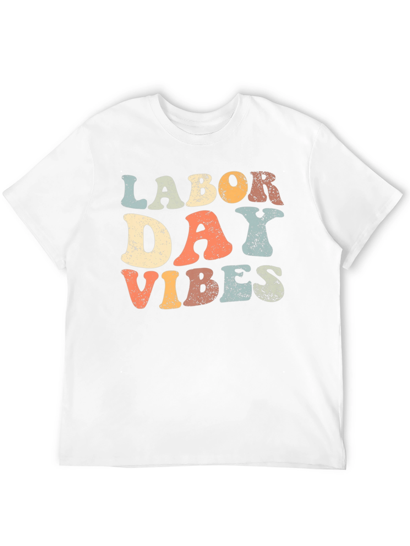 Labor Day Vibes Retro T-Shirt