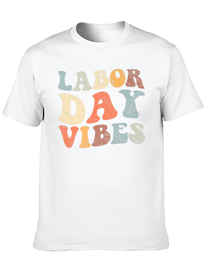 Labor Day Vibes Retro T-Shirt