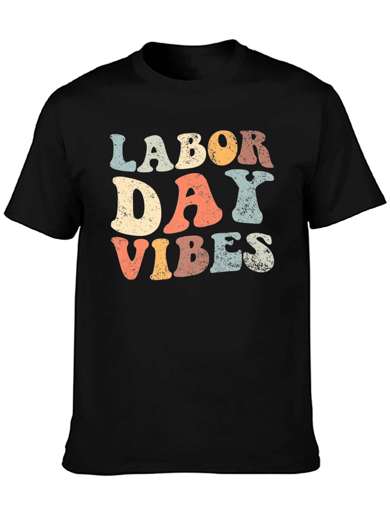 Labor Day Vibes Retro T-Shirt