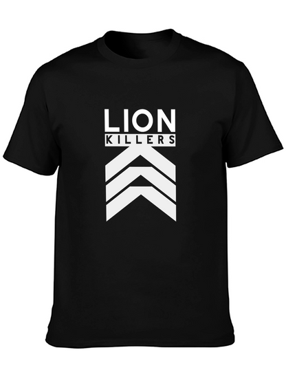 Lion Killers Black Graphic Tee