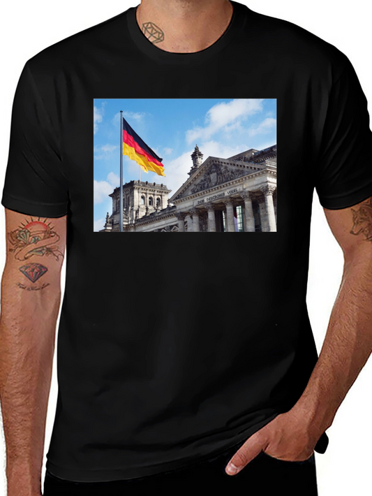Germany Flag Reichstag T-Shirt