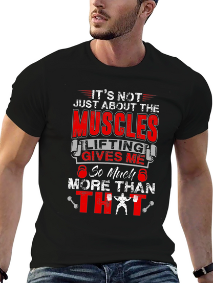 Muscle Lifting Motivation T-Shirt