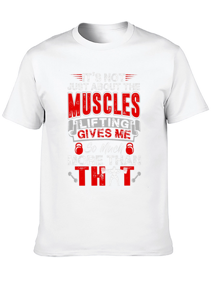 Muscle Lifting Motivation T-Shirt