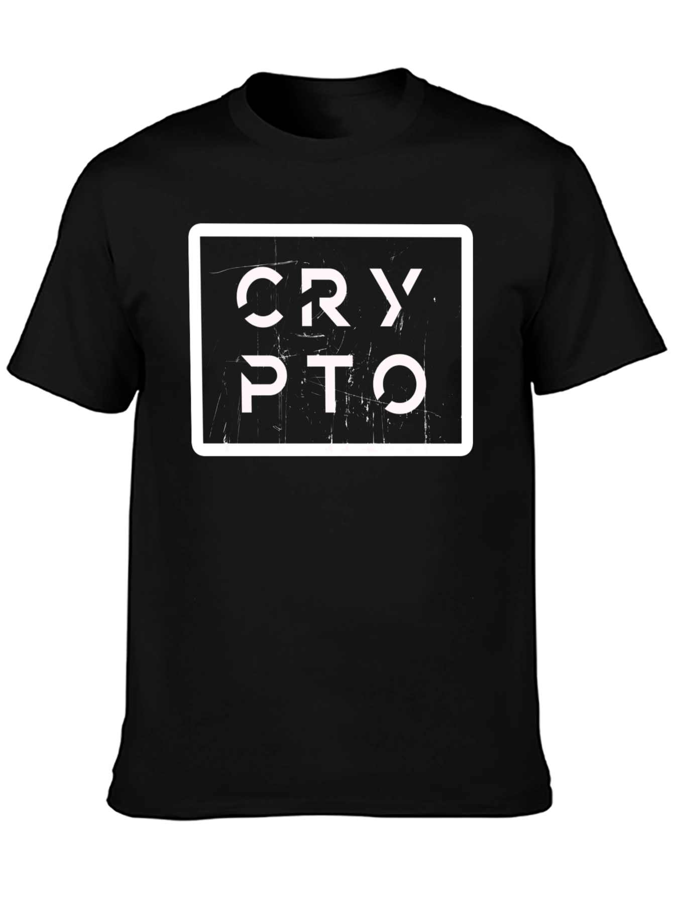 Crypto Graphic T-Shirt - Cool Casual Tee